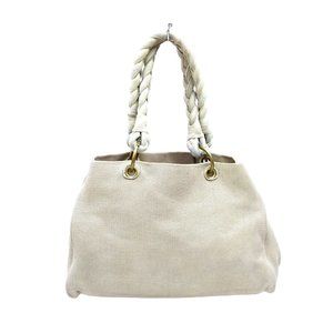 Bottega Veneta Tote Bag Beige Canvas